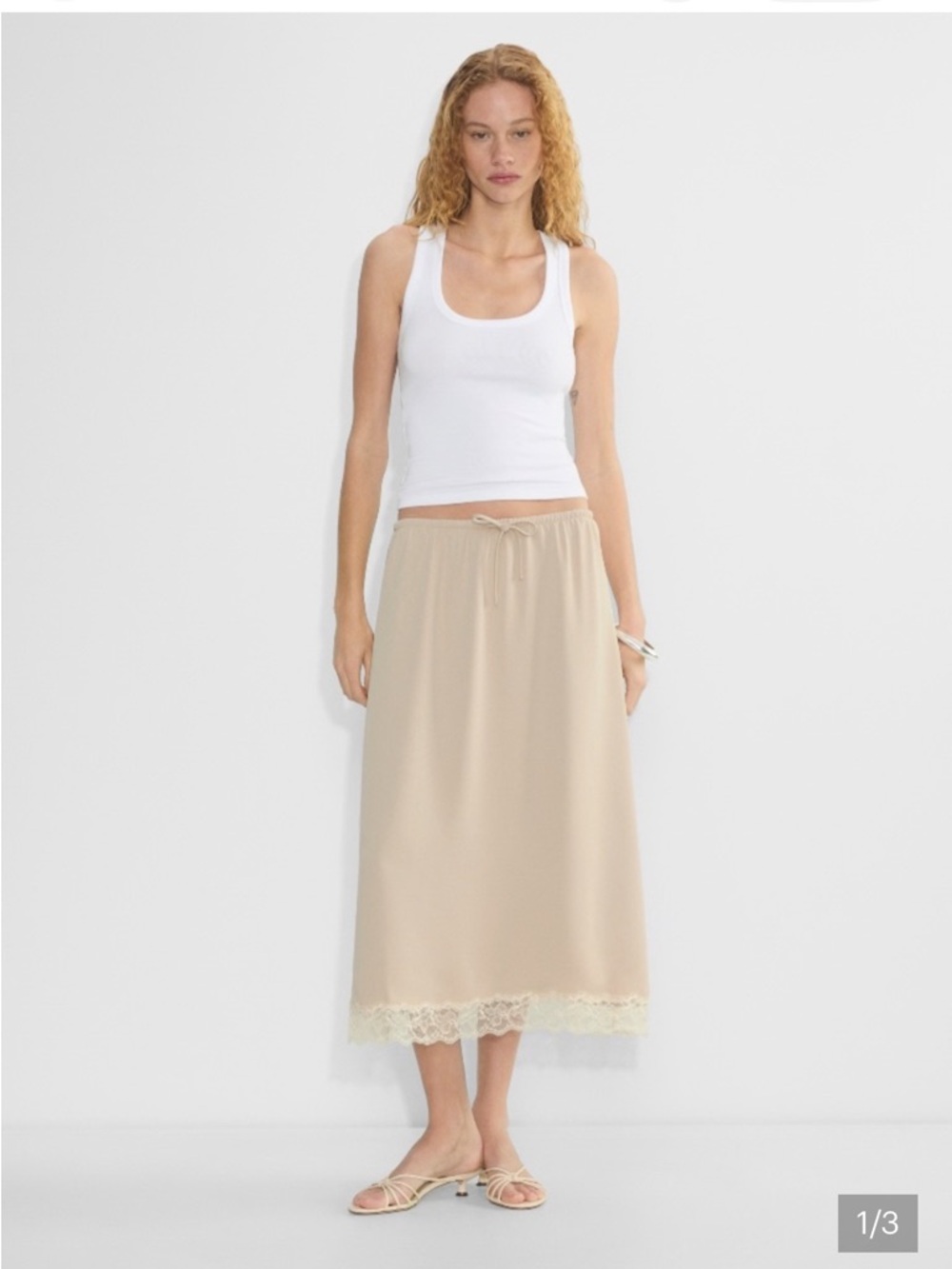 Aritzia Wilfred iris skirt